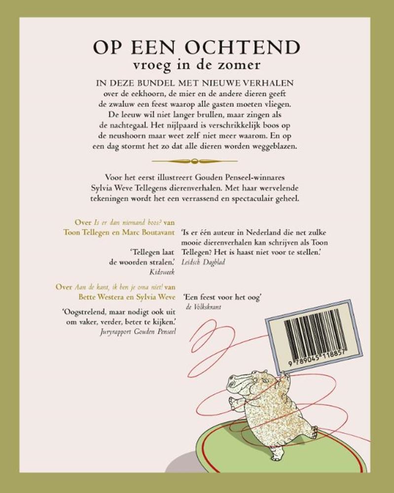 Load image into Gallery viewer, Toon tellegen: op een ochtend, vroeg in
