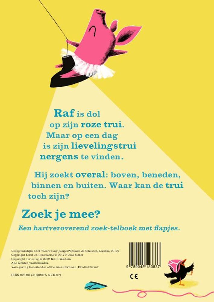 Load image into Gallery viewer, Waar is mijn trui (karton). 2+
