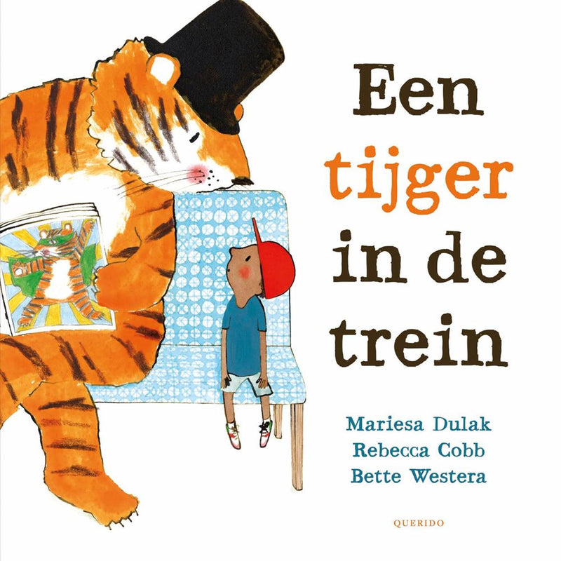 Load image into Gallery viewer, Een tijger in de trein. 3+ (groep 1 en 2
