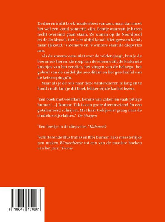 Verhalenboek: winterdieren. gouden grif