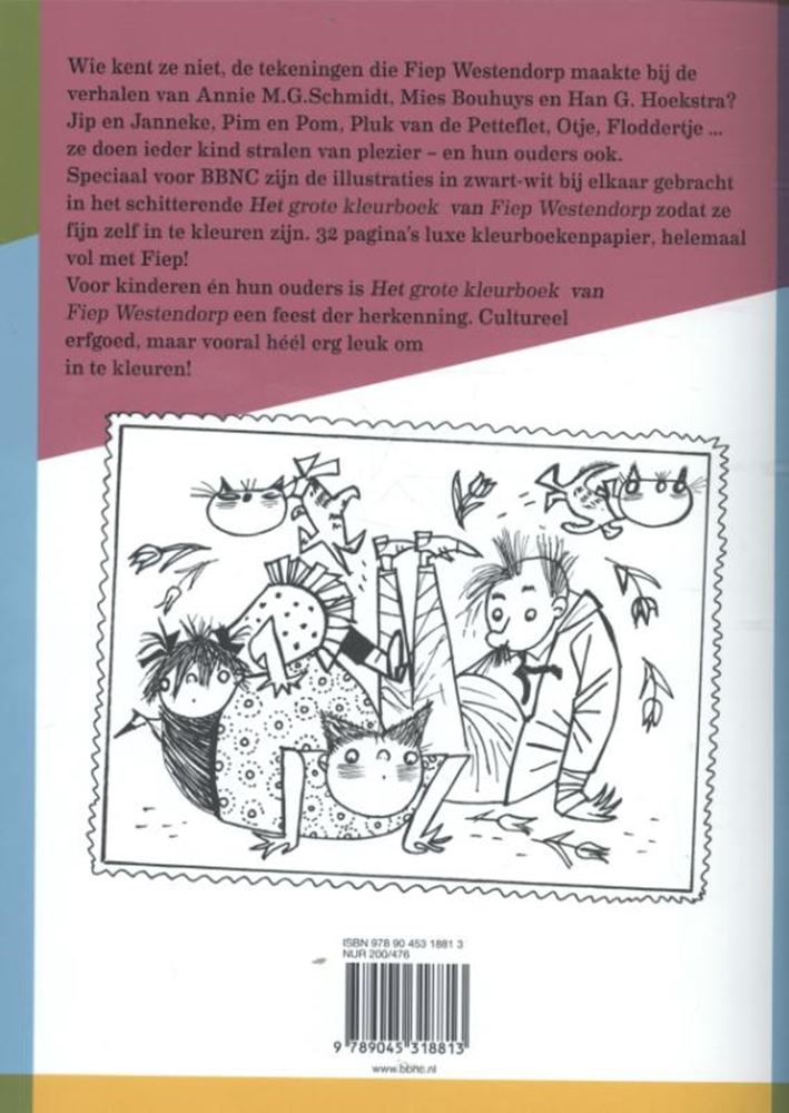 Load image into Gallery viewer, Het grote kleurboek van fiep westendorp
