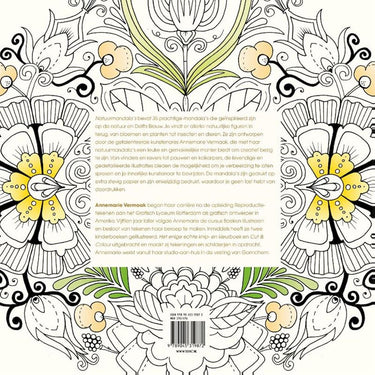 Kleurboek: natuurmandala's.