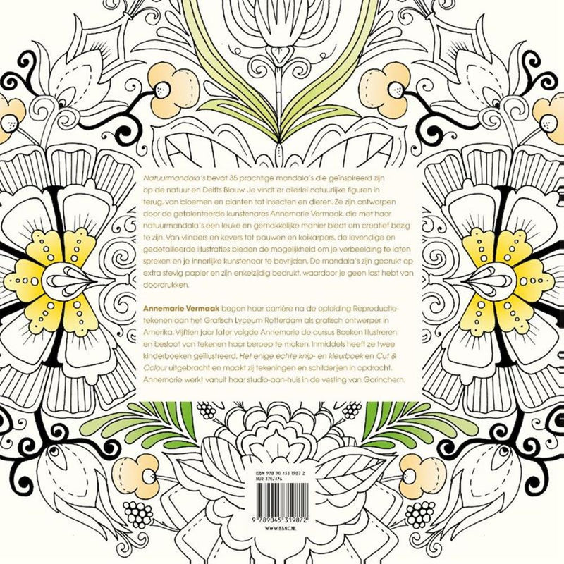 Load image into Gallery viewer, Kleurboek: natuurmandala's.
