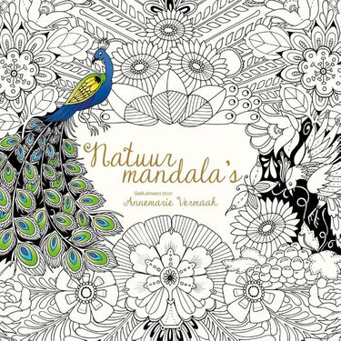 Kleurboek: natuurmandala's.