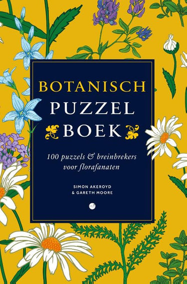 Mus botanisch puzzelboek volwassene