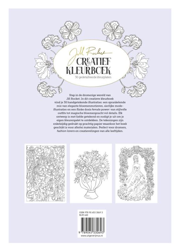 Load image into Gallery viewer, Mus creatief jill rocket : creatief kleurboek

