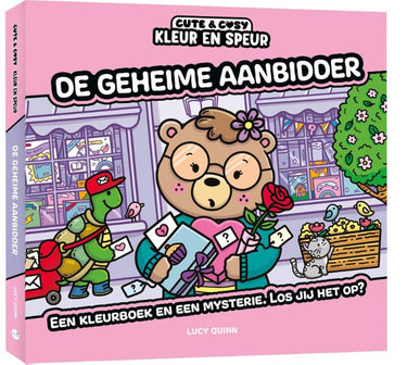 Cute cosy kleur en speur: de geheime a