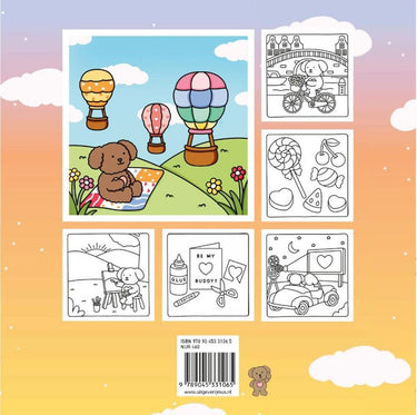 Centraal boekhuis kokoro friends - kleurboek