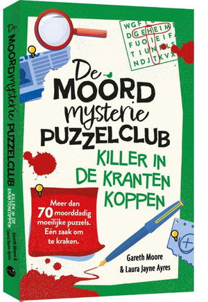 Uitgeverij mus de moordmysterie puzzelclub 3: killer in de krantenkoppen