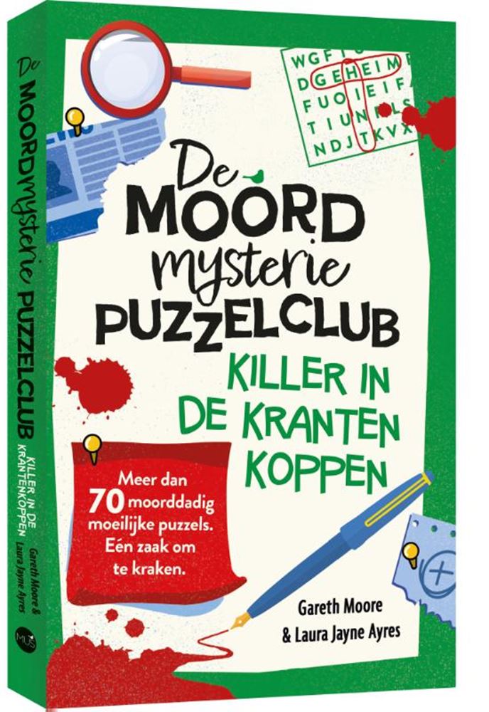 Load image into Gallery viewer, Uitgeverij mus de moordmysterie puzzelclub 3: killer in de krantenkoppen
