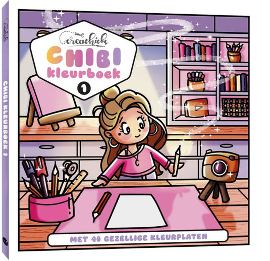 Centraal boekhuis creachick chibikleurboek 1 -