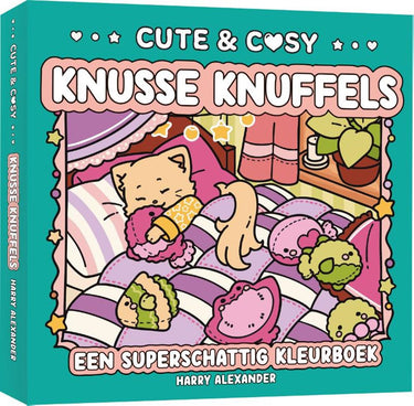 Knus kleurboek: cute cosy: se knuffels