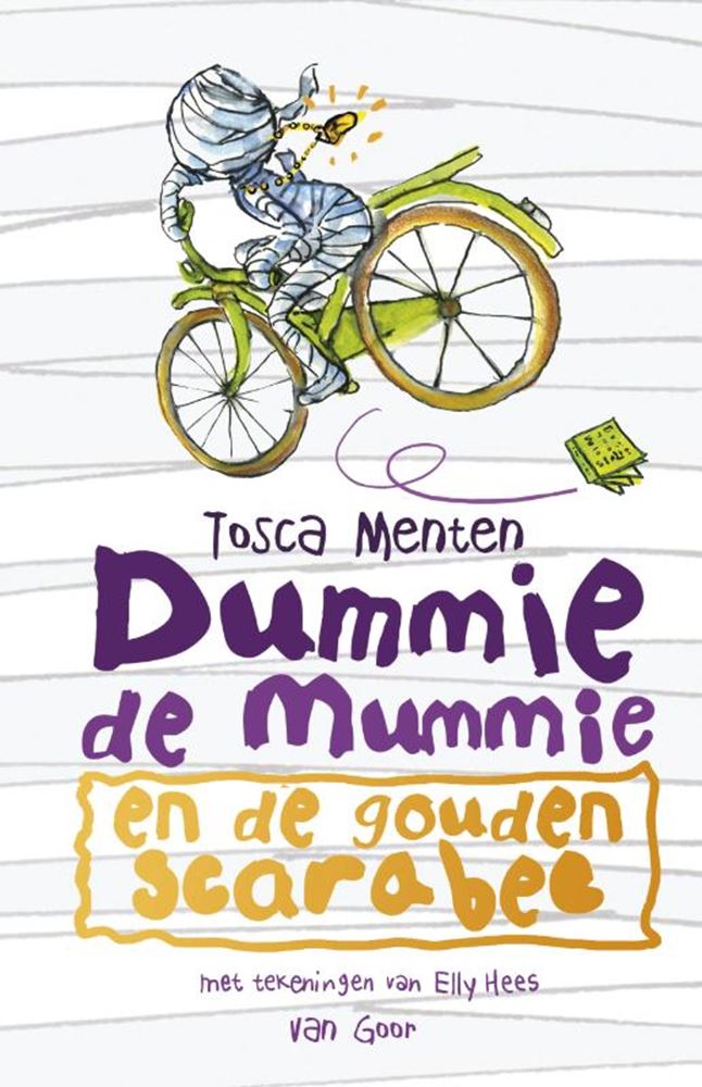Load image into Gallery viewer, Dummie de mummie en de gouden scarabee.
