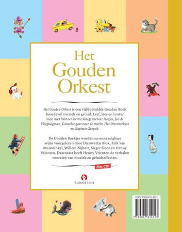 Gb voorlees: gouden orkest (boek+cd)