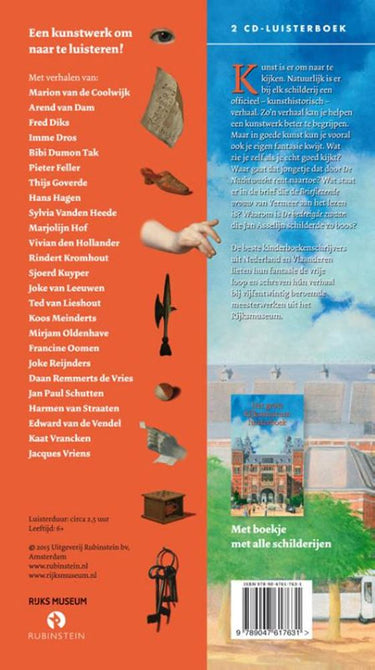 Lb: het grote rijksmuseum (2cd+boek). 8+