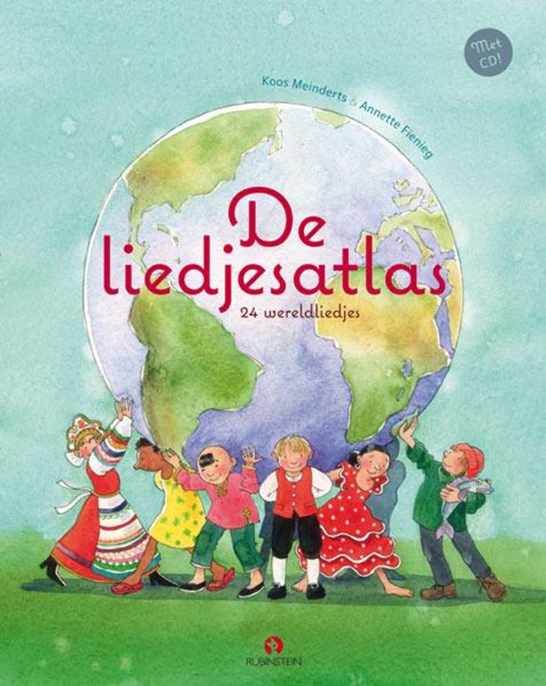 Load image into Gallery viewer, De liedjesatlas: 24 wereldliedjes (+cd)
