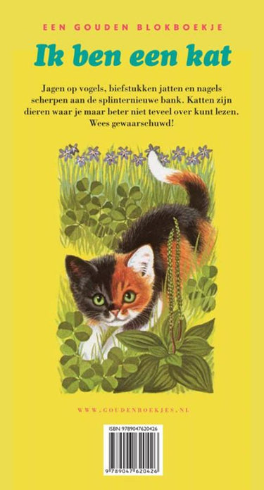 Gb blokboek: ik ben een kat (karton). 3+
