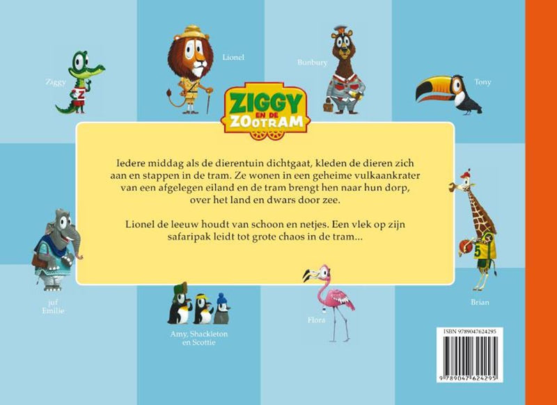 Load image into Gallery viewer, Ziggy en de zootram 1: het pak v lionel
