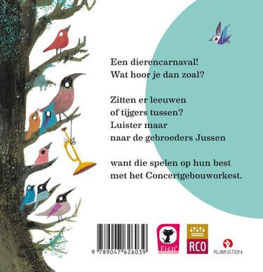 Het carnaval der dieren (leporello + cd)