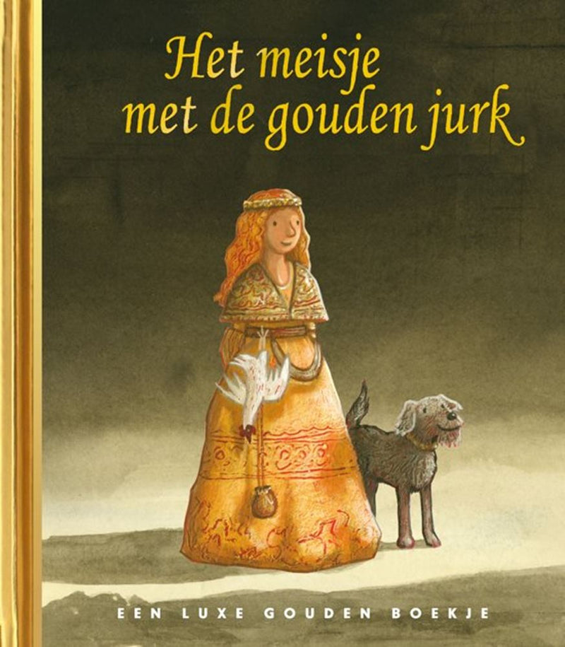 Load image into Gallery viewer, Gb: het meisje met de gouden jurk (luxe)

