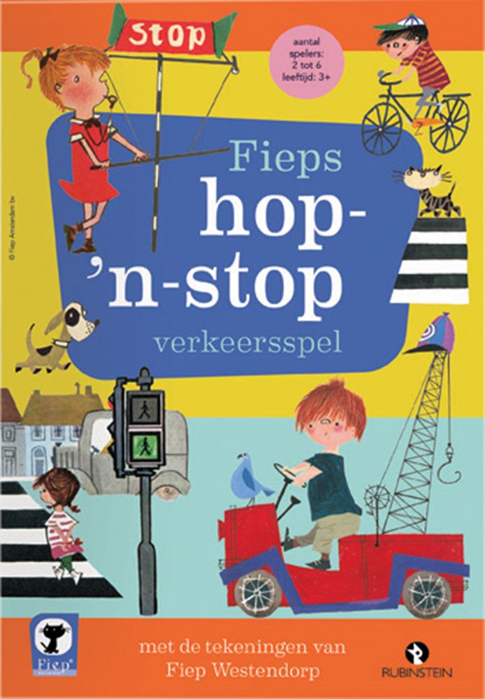 Load image into Gallery viewer, Fiep hop en stop verkeersspel 3+
