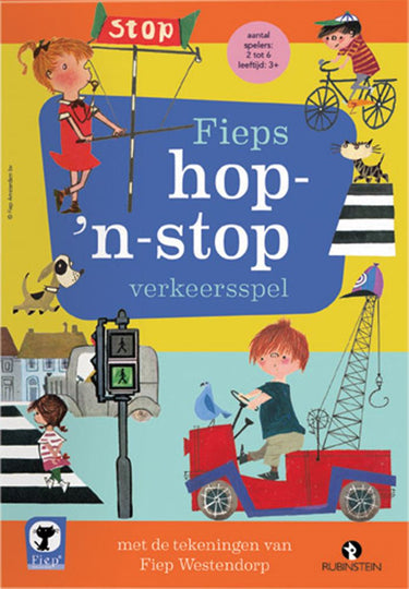 Fiep hop en stop verkeersspel 3+