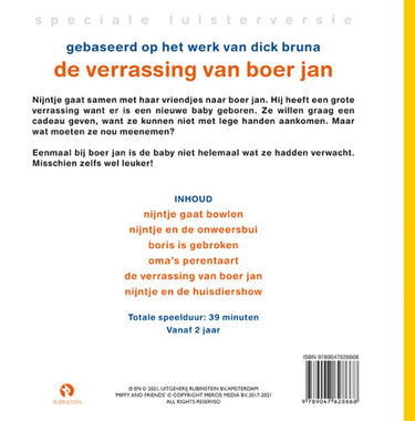 Nijntje, de verrassing van boer jan. 3+
