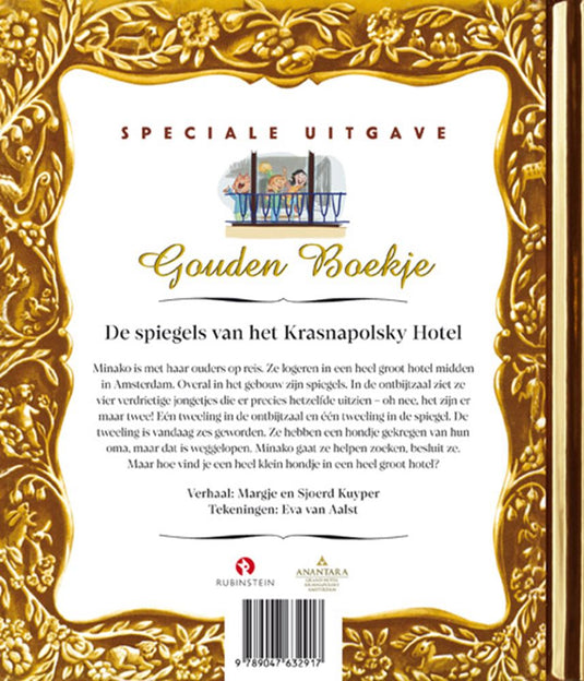 De spiegels van het krasnapolsky hotel