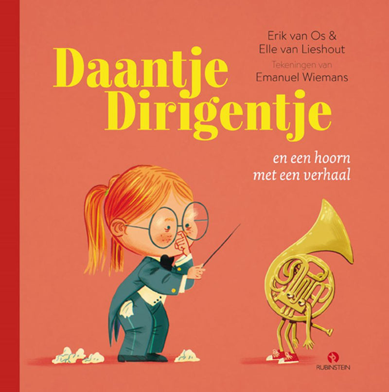 Load image into Gallery viewer, Daantje dirigentje en een hoorn met een
