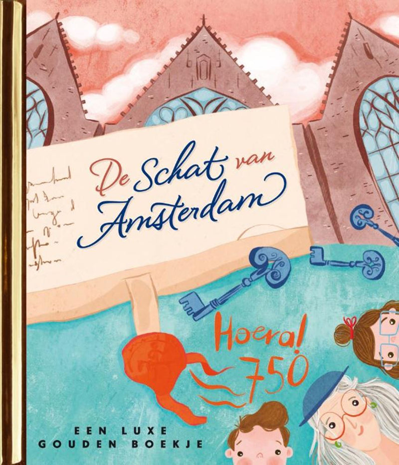 Load image into Gallery viewer, Goudenboekje: de schat van amsterdam 3+
