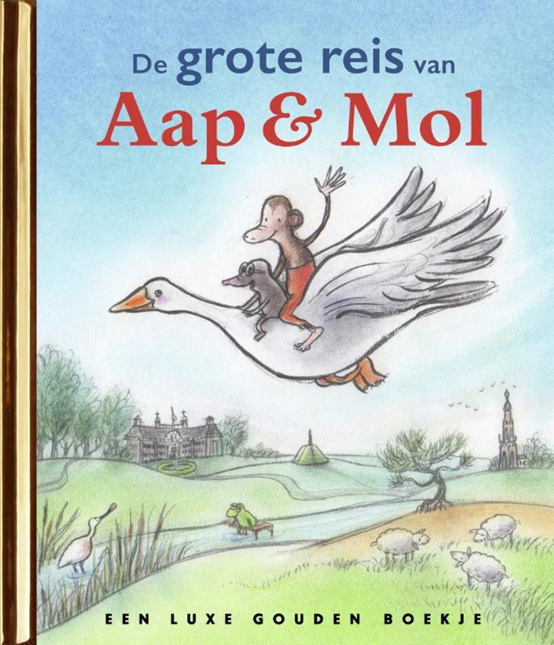 Load image into Gallery viewer, Goudenboede grote reis van aap en mol 3+
