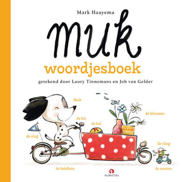 Kartonboekje: muk woordjesboek. 1+