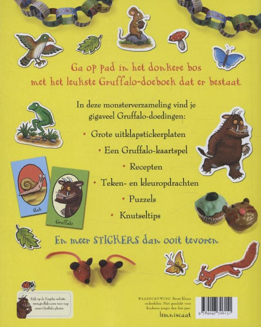 Het gruffalo stickerdoeboek. 4+