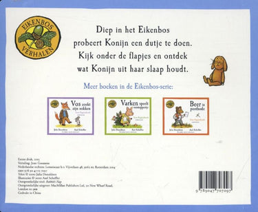 Konijn wil slapen (kartonboek met flapje