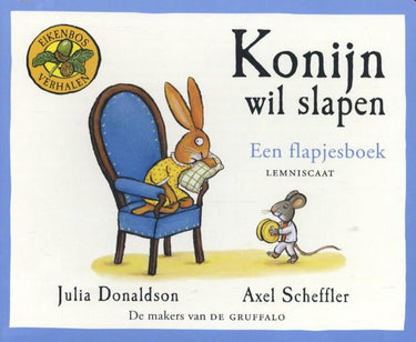 Konijn wil slapen (kartonboek met flapje