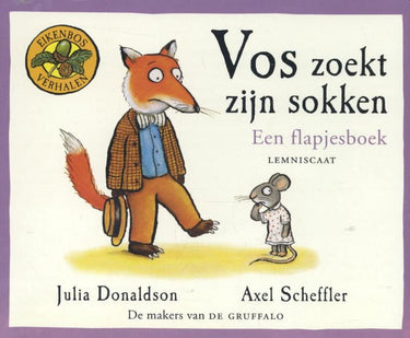 Vos zoekt zijn sokken (kartonboek met fl