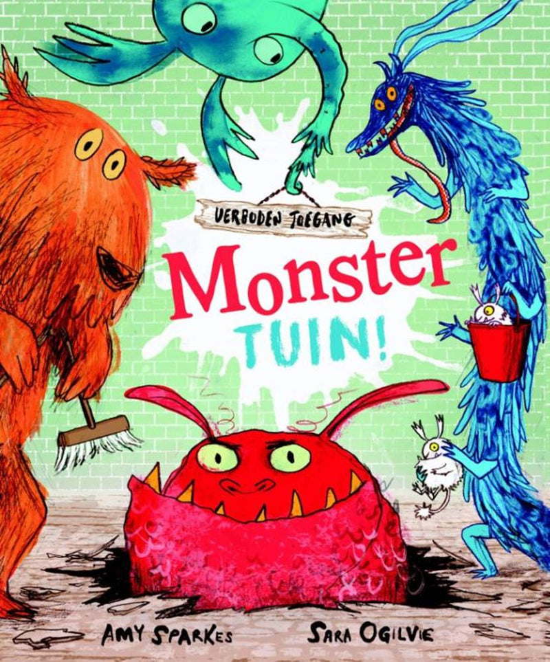 Load image into Gallery viewer, Verboden toegang: monstertuin. 4+
