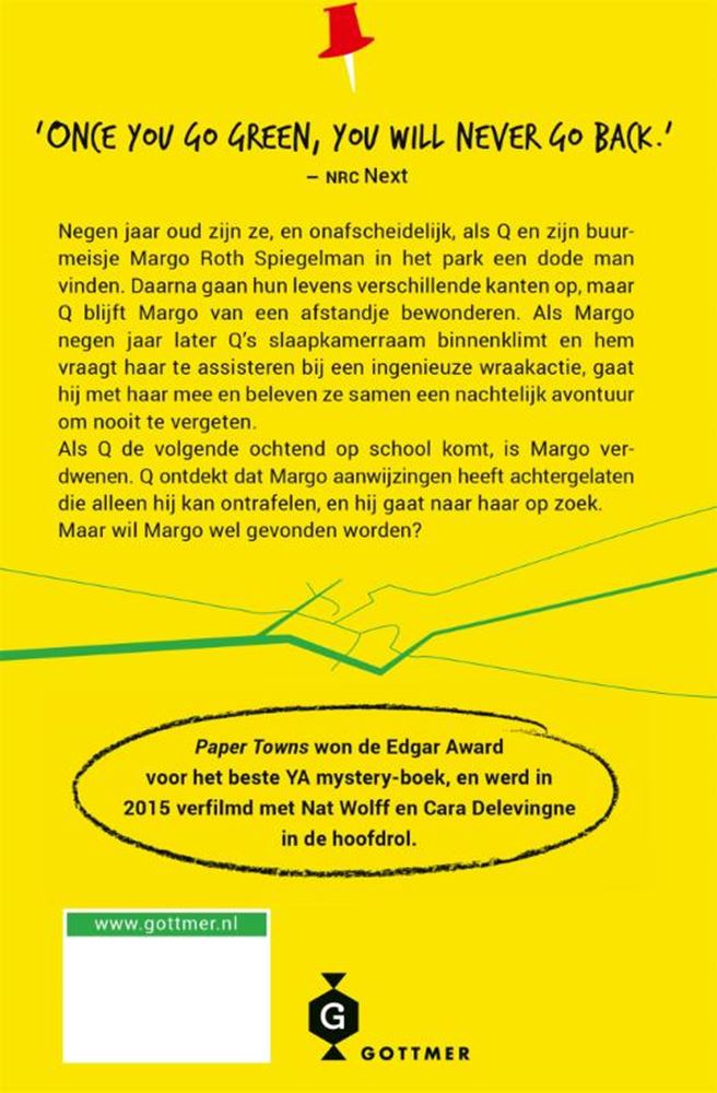 Load image into Gallery viewer, Paper towns filmeditie (pb). 15+
