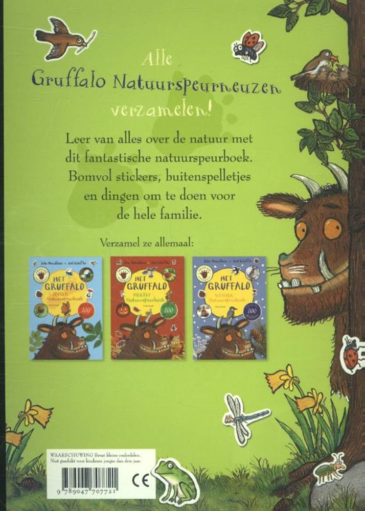 Load image into Gallery viewer, Centraal boekhuis het gruffalo lente natuurspeurboek. 5+
