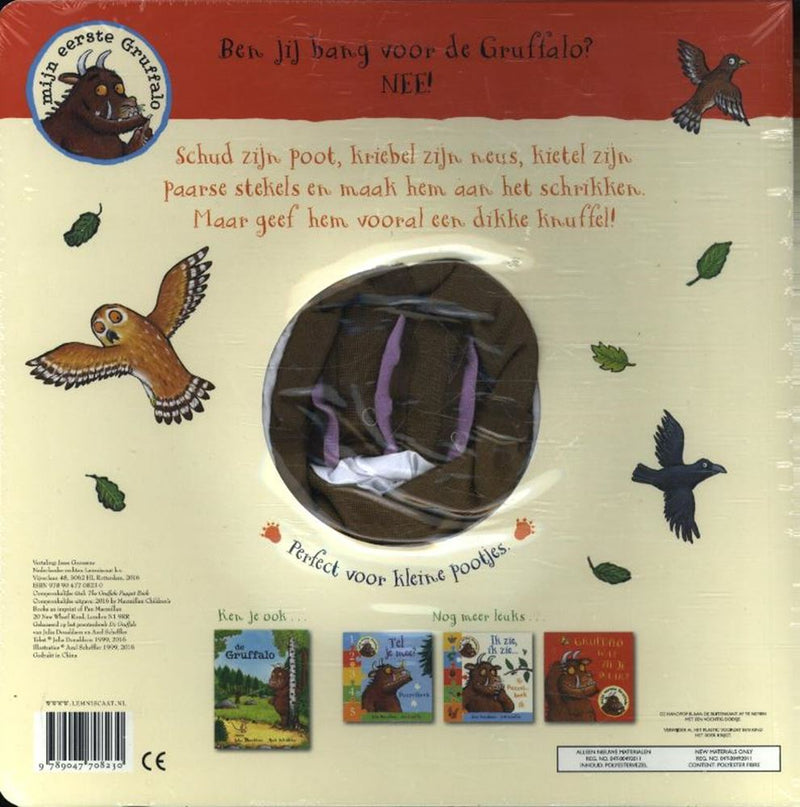 Load image into Gallery viewer, Wie is er bang voor de gruffalo (handpop
