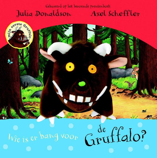 Wie is er bang voor de gruffalo (handpop