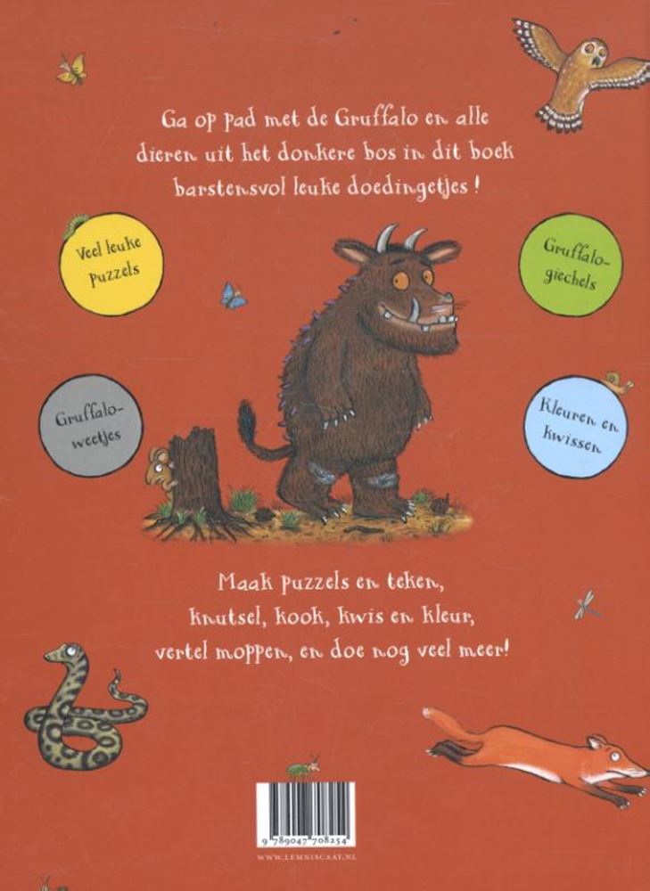 Load image into Gallery viewer, Het grote gruffalo doeboek. 6+
