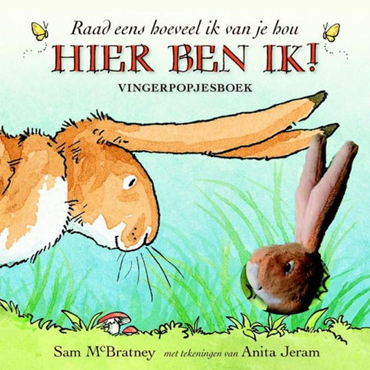Raad eens. hier ben ik (+ vingerpopje).