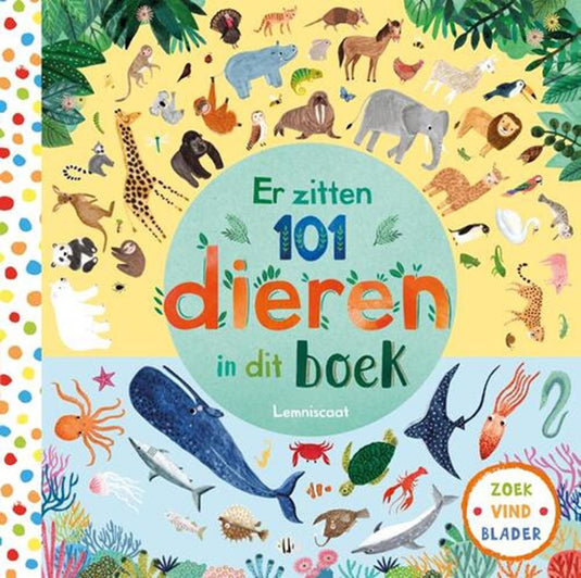 Centraal boekhuis er zitten 101 dieren in dit boek