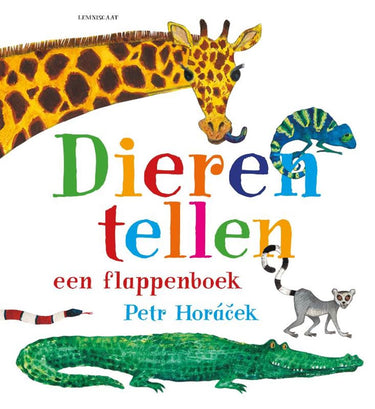 Dieren tellen flappenboek