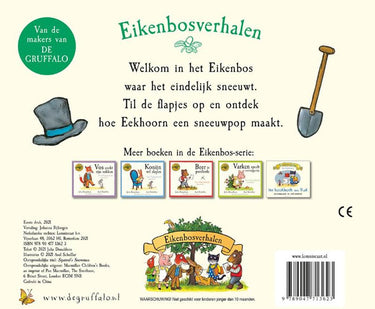 Flapjesboek: eekhoorns sneeuwpop. 2+