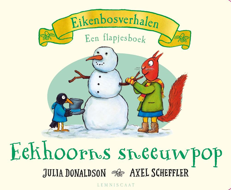 Load image into Gallery viewer, Flapjesboek: eekhoorns sneeuwpop. 2+
