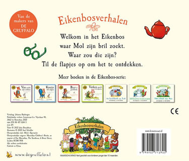 Flapjesboek: de bril van mol. karton 2+