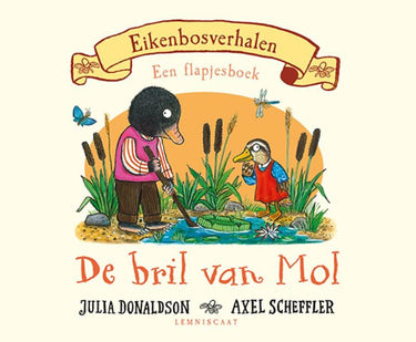 Flapjesboek: de bril van mol. karton 2+