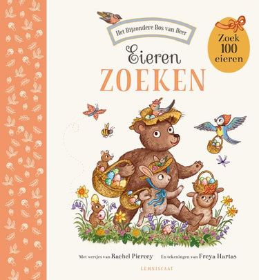 Eieren zoeken. kartonboek. 2+